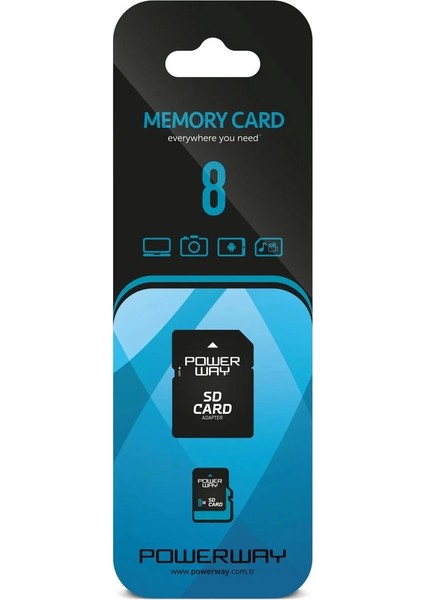 Mıcro 8gb Sd Hafıza Kartı (Class 10) (4887)