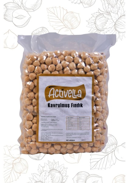 kavrulmuş Iç Fındık 500GR