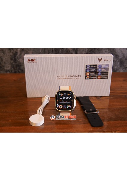 Nom Tekno / HK10 Ultra3 Max Akıllı Saat(Yapay Zeka)
