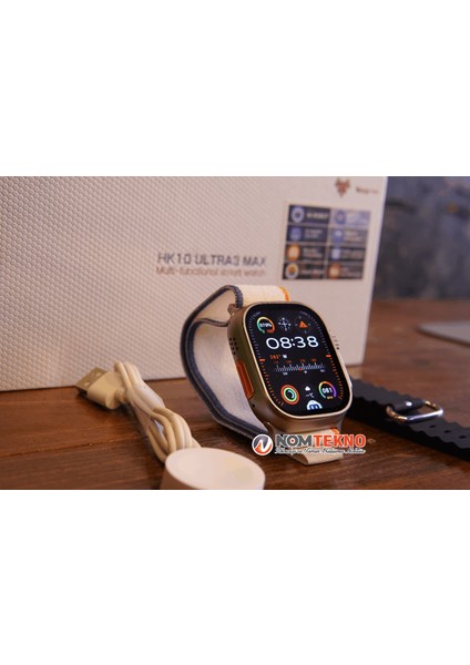Nom Tekno / HK10 Ultra3 Max Akıllı Saat(Yapay Zeka)