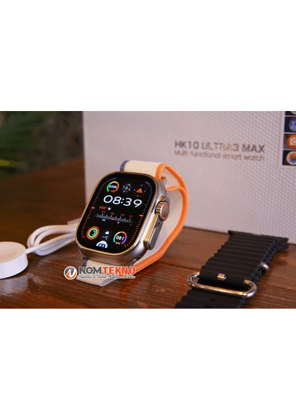 Nom Tekno / HK10 Ultra3 Max Akıllı Saat(Yapay Zeka)