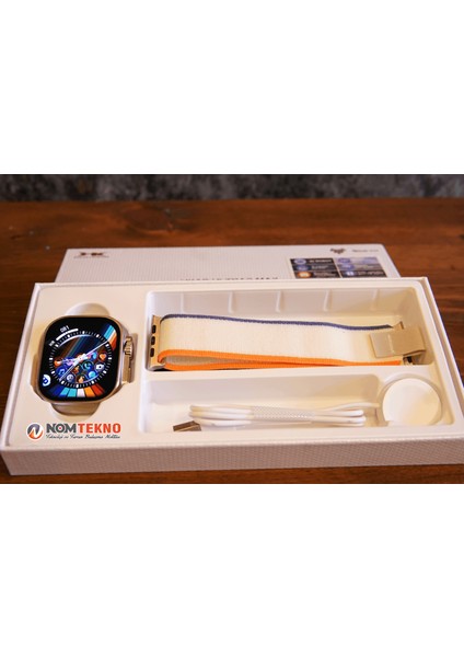 Nom Tekno / HK10 Ultra3 Max Akıllı Saat(Yapay Zeka)