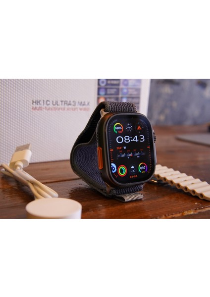 Nom Tekno / HK10 Ultra3 Max Akıllı Saat(Yapay Zeka)