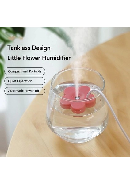 Taşınabilir USB Şarjlı Mini Hava Nemlendirici Her Yerde Taze ve Nemli Hava