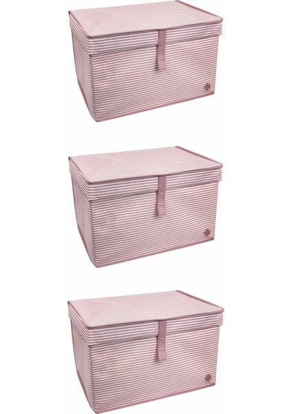 Çok Amaçlı Düzenleyici Kutu Organizer Cırt Cırtlı Hurç Mega Plus Boy 40 cm x 30 cm x 70 cm (5 Adet)