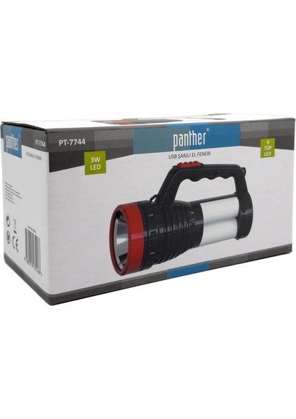 Panther PT-7744 USB Şarjlı El Feneri fiyatları