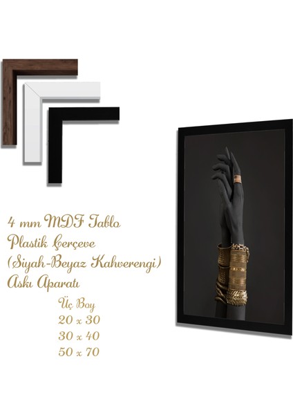Ahşap Tablolar- Yapay Zeka ile Oluşturulmuş Görseller Uv Baskı-Mdf Tablo /2787