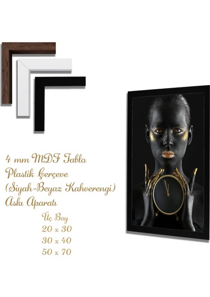 Ahşap Tablolar- Yapay Zeka ile Oluşturulmuş Görseller Uv Baskı-Mdf Tablo /2771