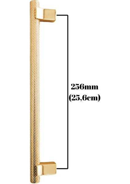 Arezzo Altın Sarısı Dolap Kulpu Mobilya Ahşap Dolap KULPU(ALTIN)(METAL)(192MM - 256MM) fırsatları