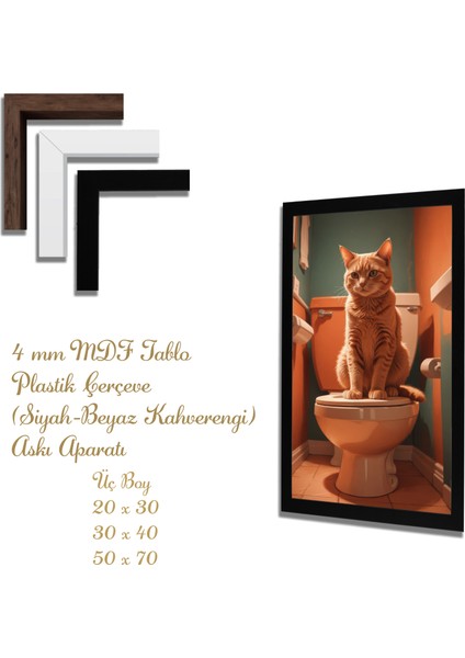 Ahşap Tablolar- Yapay Zeka ile Oluşturulmuş Görseller Uv Baskı-Mdf Tablo /2753