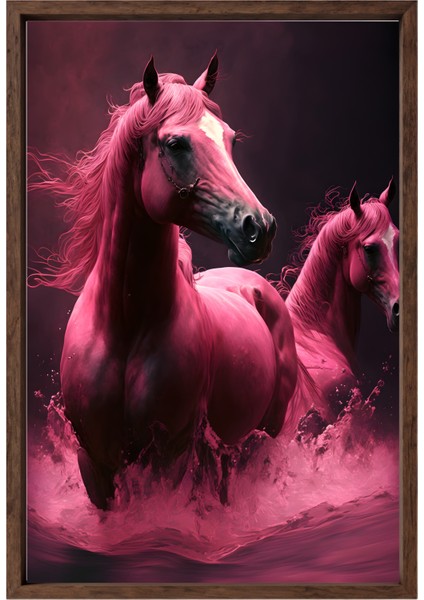 Ahşap Tablolar- Yapay Zeka ile Oluşturulmuş Görseller Uv Baskı-Mdf Tablo /843