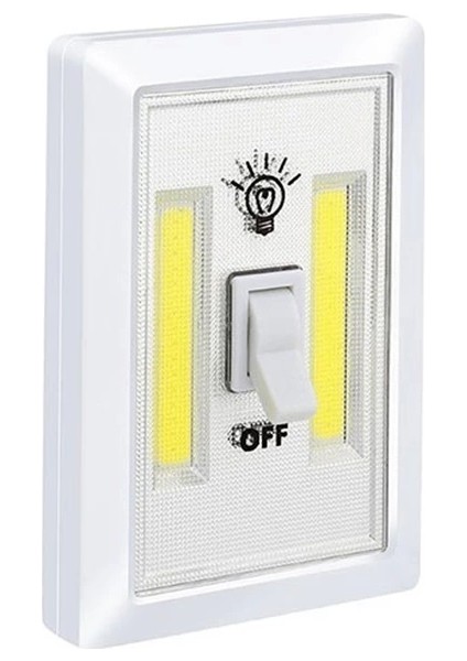 Portatif Duvar ve Dolap Içi Ledli Kare Işıldak SL-606 (4887)