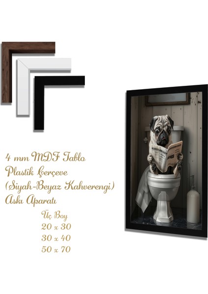 Ahşap Tablolar- Yapay Zeka ile Oluşturulmuş Görseller Uv Baskı-Mdf Tablo /707