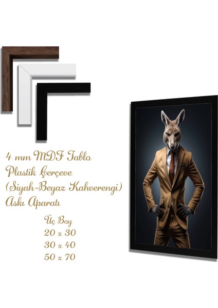 Ahşap Tablolar- Yapay Zeka ile Oluşturulmuş Görseller Uv Baskı-Mdf Tablo /39
