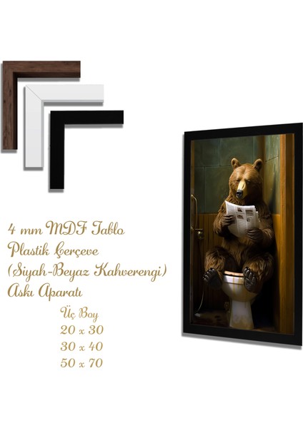 Ahşap Tablolar- Yapay Zeka ile Oluşturulmuş Görseller Uv Baskı-Mdf Tablo /734