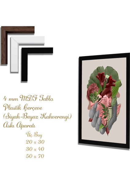 Ahşap Tablolar- Yapay Zeka ile Oluşturulmuş Görseller Uv Baskı-Mdf Tablo /777