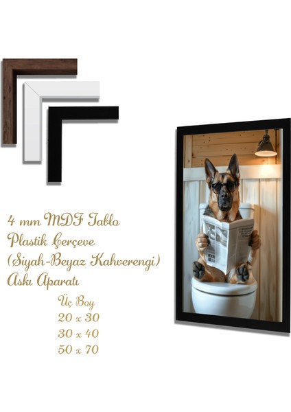 Ahşap Tablolar- Yapay Zeka ile Oluşturulmuş Görseller Uv Baskı-Mdf Tablo /303