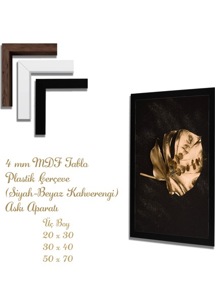Ahşap Tablolar- Yapay Zeka ile Oluşturulmuş Görseller Uv Baskı-Mdf Tablo /202