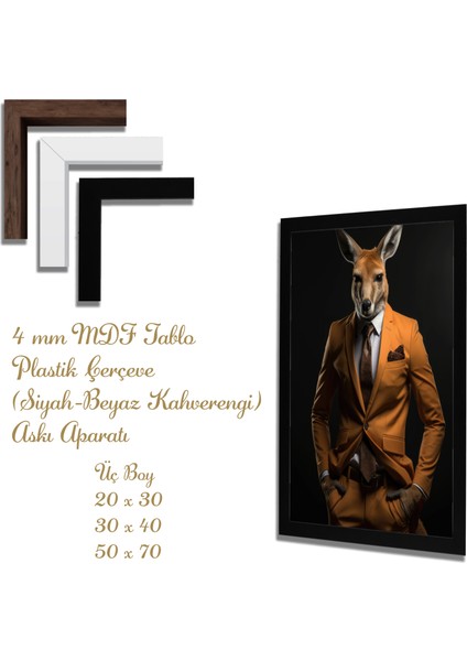 Ahşap Tablolar- Yapay Zeka ile Oluşturulmuş Görseller Uv Baskı-Mdf Tablo /5281