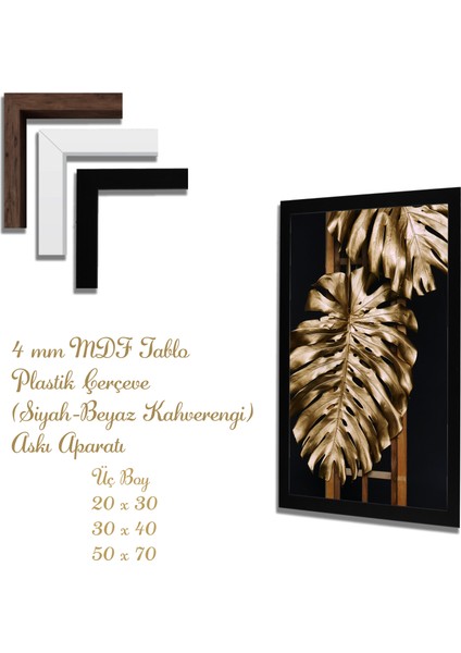 Ahşap Tablolar- Yapay Zeka ile Oluşturulmuş Görseller Uv Baskı-Mdf Tablo /5440