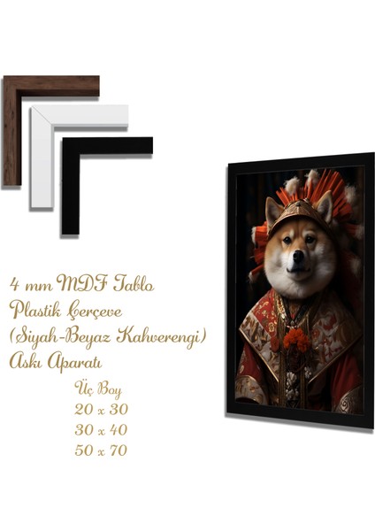 Ahşap Tablolar- Yapay Zeka ile Oluşturulmuş Görseller Uv Baskı-Mdf Tablo /5833