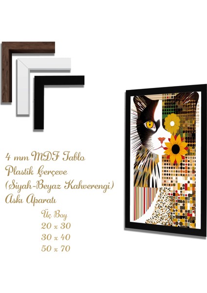 Ahşap Tablolar- Yapay Zeka ile Oluşturulmuş Görseller Uv Baskı-Mdf Tablo /6015