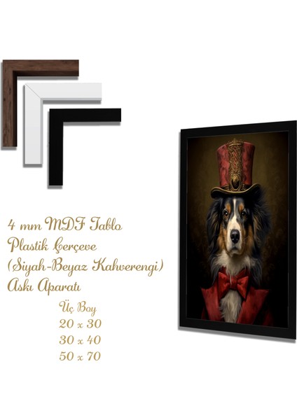 Ahşap Tablolar- Yapay Zeka ile Oluşturulmuş Görseller Uv Baskı-Mdf Tablo /785