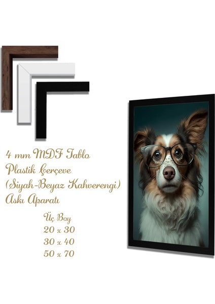 Ahşap Tablolar- Yapay Zeka ile Oluşturulmuş Görseller Uv Baskı-Mdf Tablo /6066