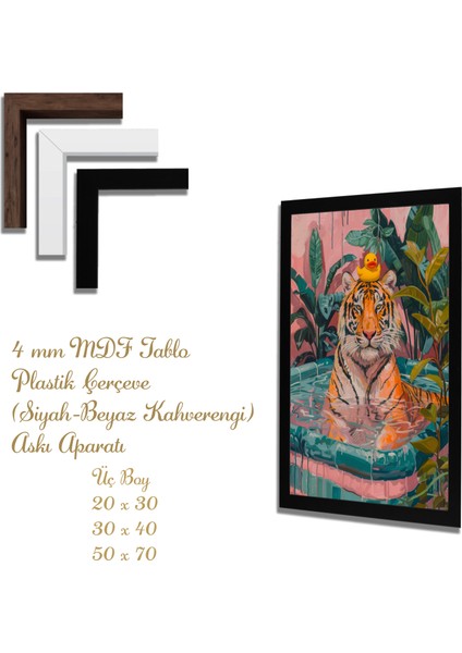 Ahşap Tablolar- Yapay Zeka ile Oluşturulmuş Görseller Uv Baskı-Mdf Tablo /773