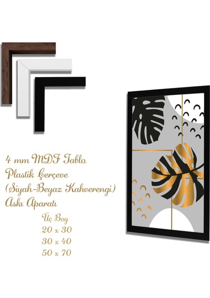 Ahşap Tablolar- Yapay Zeka ile Oluşturulmuş Görseller Uv Baskı-Mdf Tablo /5580