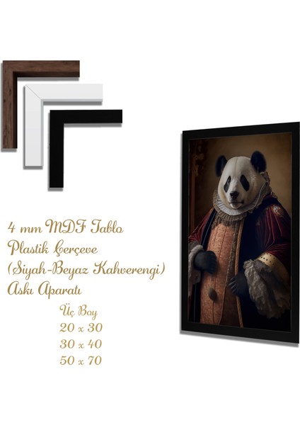 Ahşap Tablolar- Yapay Zeka ile Oluşturulmuş Görseller Uv Baskı-Mdf Tablo /5817