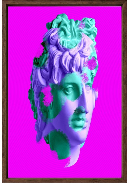 Ahşap Tablolar- Yapay Zeka ile Oluşturulmuş Görseller Uv Baskı-Mdf Tablo /541