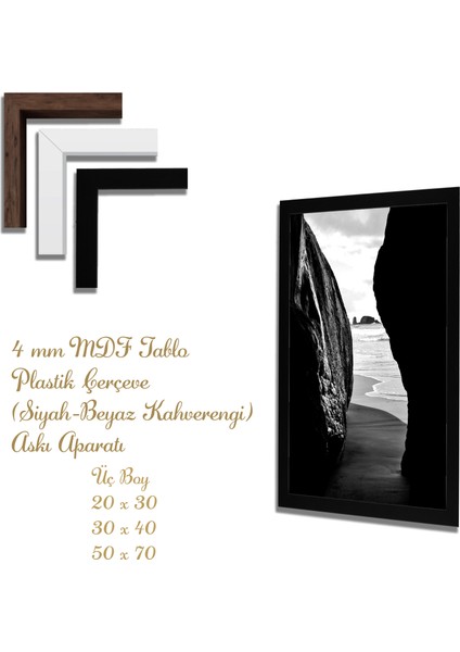 Ahşap Tablolar- Yapay Zeka ile Oluşturulmuş Görseller Uv Baskı-Mdf Tablo /5819