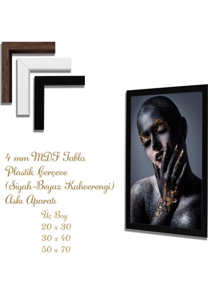 Ahşap Tablolar- Yapay Zeka ile Oluşturulmuş Görseller Uv Baskı-Mdf Tablo /5381
