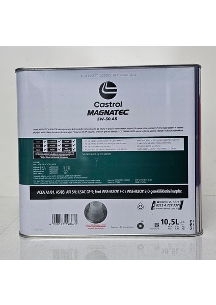 Magnatec Stop-Start 5W-30 A5 4 L 2025 Üretim Yeni Fabrika Çıkışlı