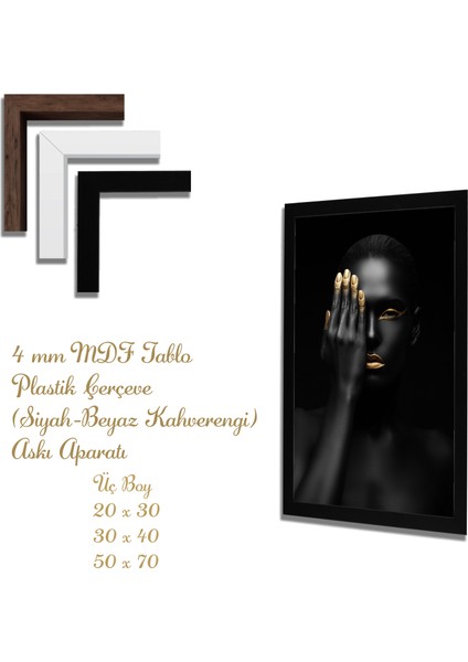 Ahşap Tablolar- Yapay Zeka ile Oluşturulmuş Görseller Uv Baskı-Mdf Tablo /5357