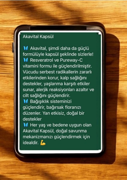 110 Kapsül (Drcaps) By Reyhan Aliusta - Akasya Gamı Içerikli Prebiyotik Takviye