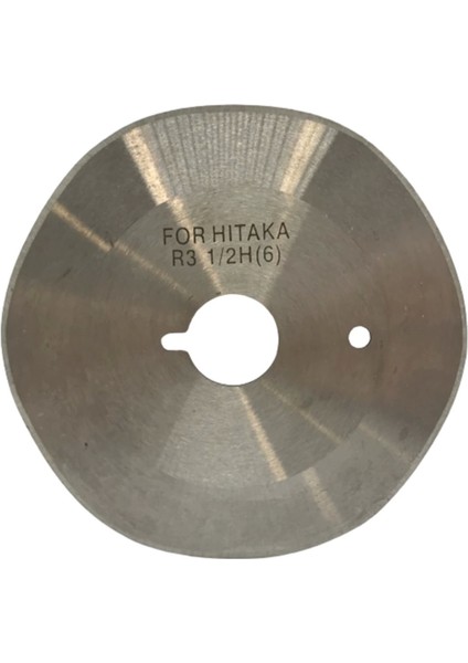 Hitaka Yuvarlak Kumaş Kesim Motor 6 Köşe Bıçak / R3 1/2h(6)