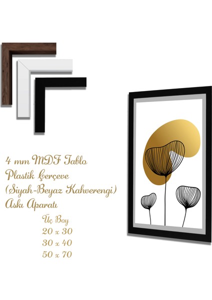 Ahşap Tablolar- Yapay Zeka ile Oluşturulmuş Görseller Uv Baskı-Mdf Tablo /5616