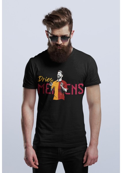 Dries Mertens Görselli Futbol Forma Baskılı Unisex Tişört Regular Fit T-Shirt