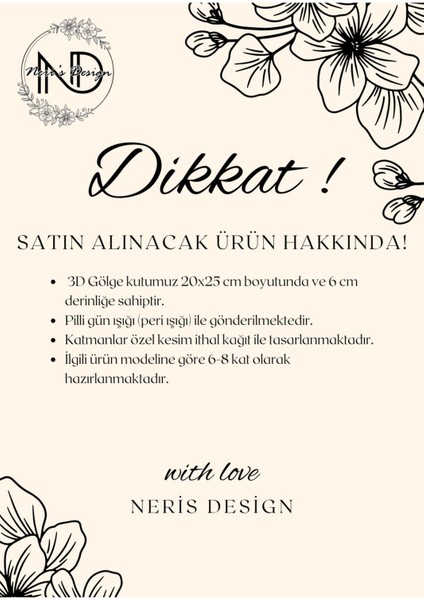 Yüzüklerin Efendisi - Light Box - Gölge Kutusu