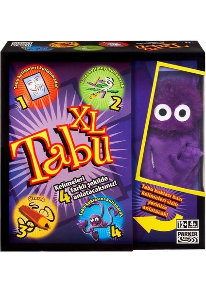 Nessi World 04199 Hasbro Gaming - Tabu Xl +12 Yaş