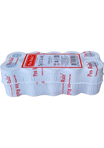 56X14 Yazar Kasa Pos Rulosu 50 Paket 500 Adet