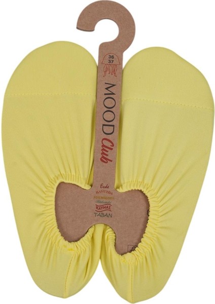 Sarı Deniz Ayakkabısı ve Çok Amaçlı Kaydırmaz Havuz Patiği