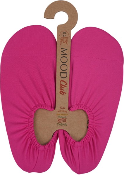 Fuşya Deniz Ayakkabısı ve Çok Amaçlı Kaydırmaz Havuz Patiği