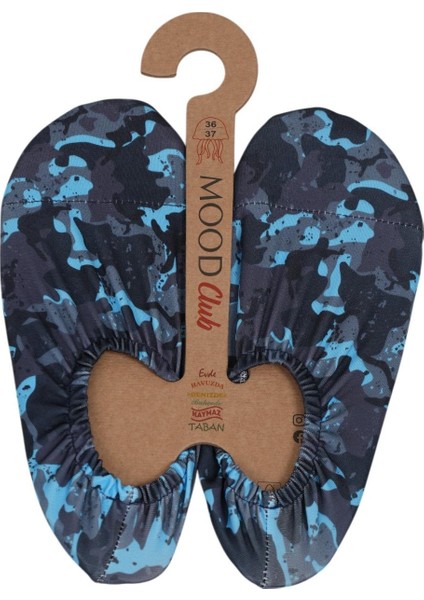 Mavi Leke Deniz Ayakkabısı ve Çok Amaçlı Kaydırmaz Havuz Patiği