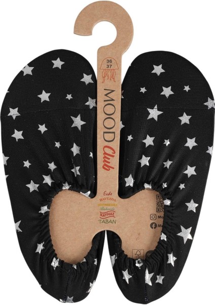 Black Star Deniz Ayakkabısı ve Çok Amaçlı Kaydırmaz Havuz Patiği