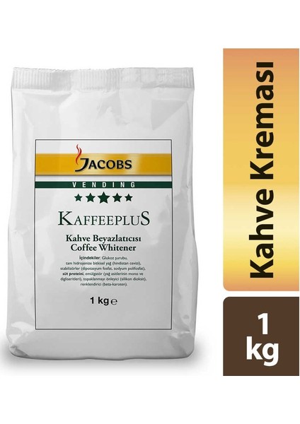 Kaffeeplus Kahve Beyazlatıcısı / Süt Tozu 1kg (3 Lü Set)