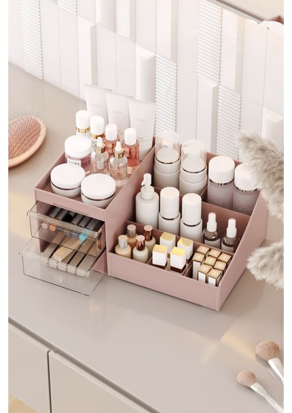 Elegance Kozmetik ve Makyaj Düzenleme Kutusu Organizer