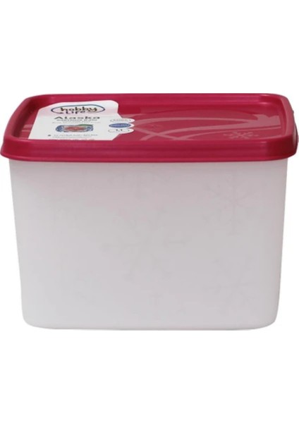 Alaska Nofrost Saklama Kabı 1,1 Litre Tekli ( -20 Dereceye Dayanıklı)